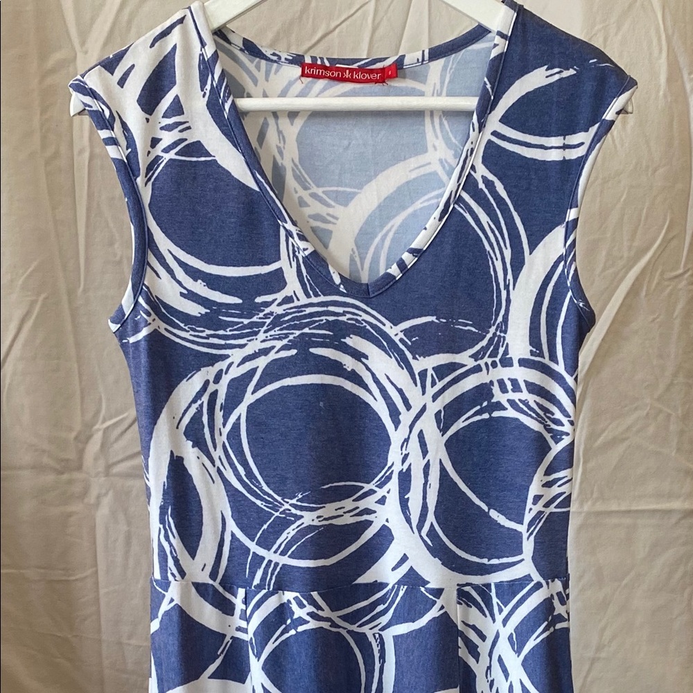 Comfortable cotton dress with fun pattern